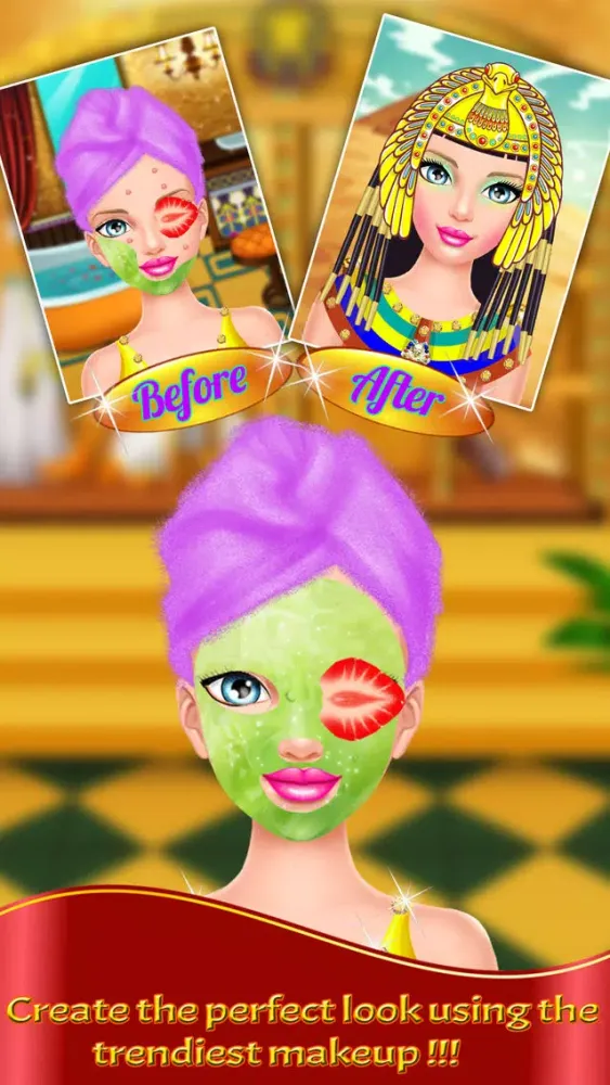 Ancient Egypt Makeup & Salon - Makeover Game Screenshots