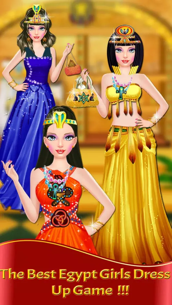 Ancient Egypt Makeup & Salon - Makeover Game Screenshots