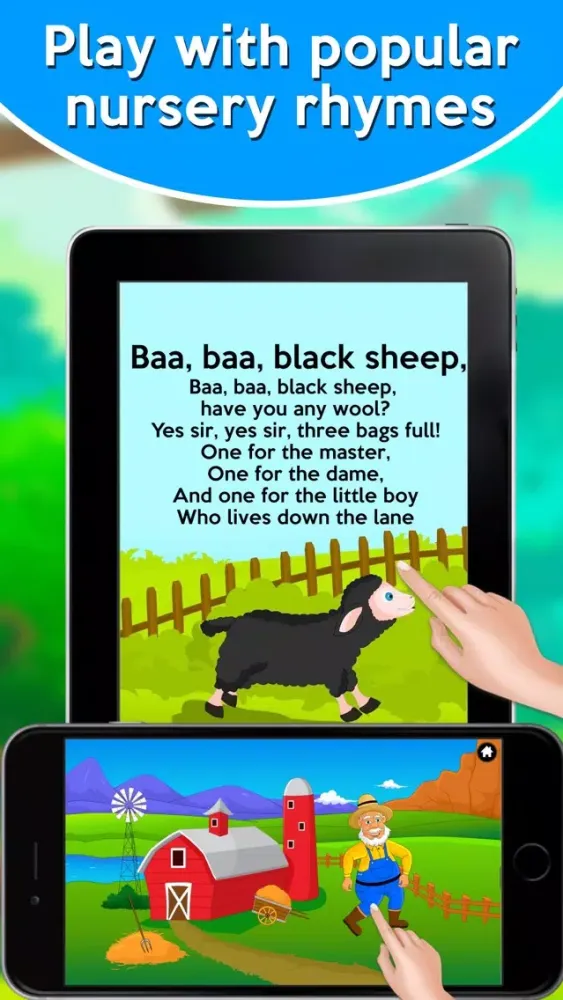 Capturas de pantalla de My Favourite Nursery Rhymes For Kids - Free Songs