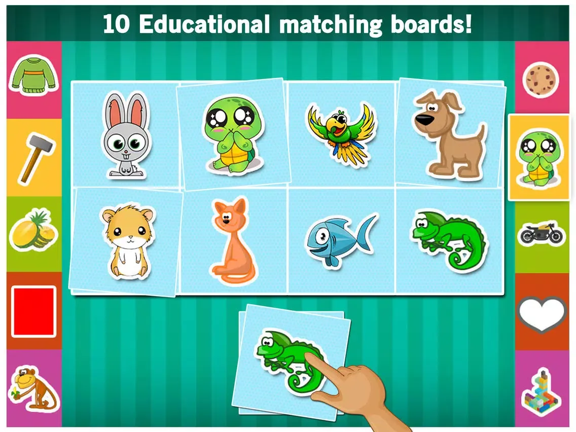 ภาพหน้าจอของ First Words Baby Games - Free Flashcards Game iPad 