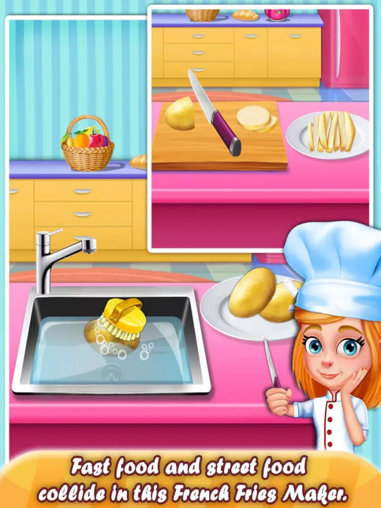 تصاویر French Fries Food Fest Kids Cooking Game iPad 