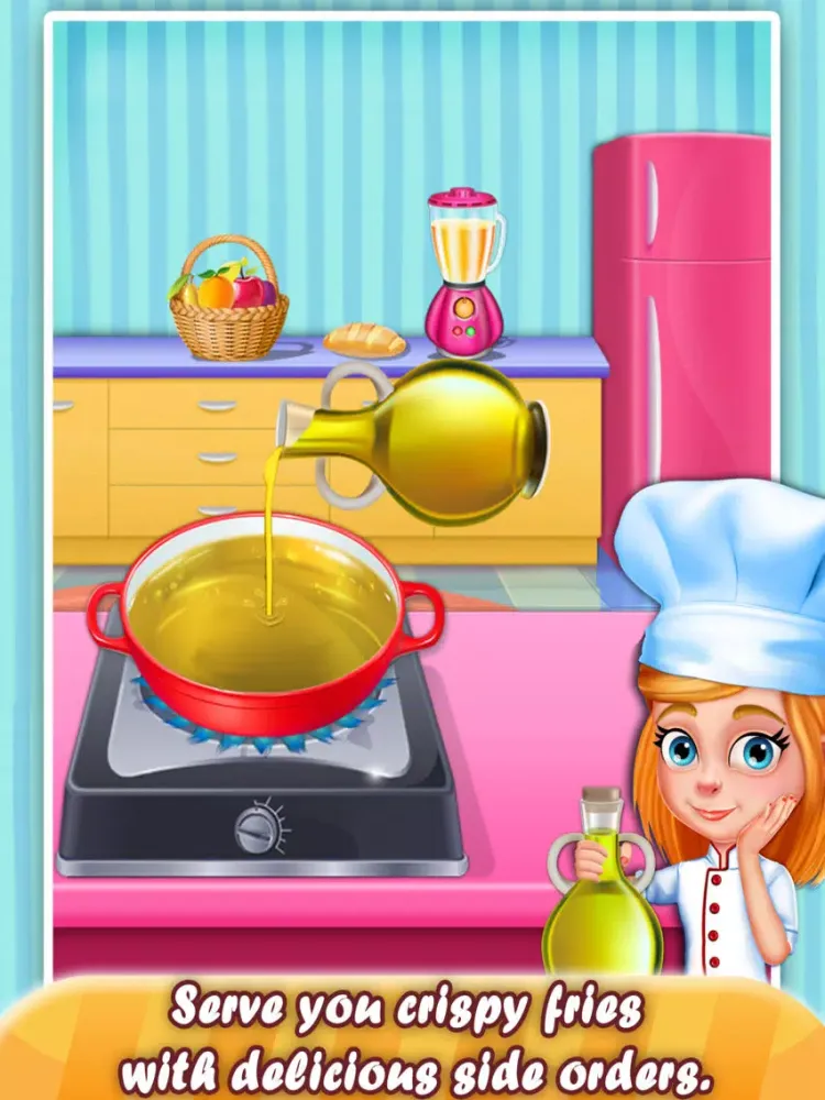 تصاویر French Fries Food Fest Kids Cooking Game iPad 