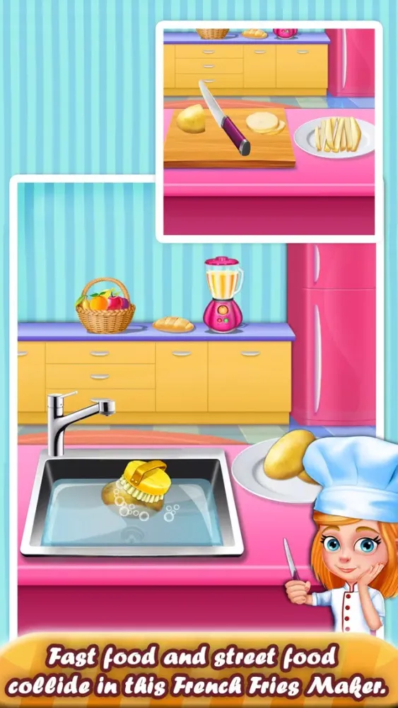تصاویر French Fries Food Fest Kids Cooking Game