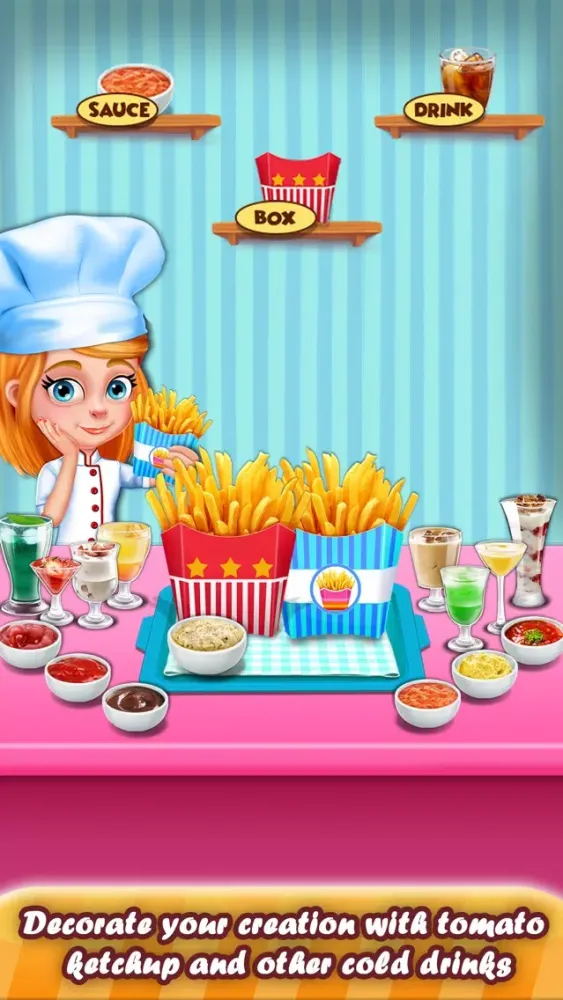 تصاویر French Fries Food Fest Kids Cooking Game