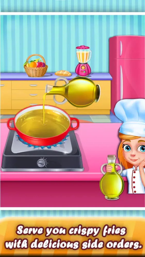 تصاویر French Fries Food Fest Kids Cooking Game