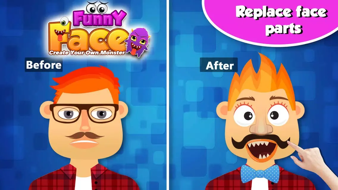 Funny Face Create Your Own Monster Screenshots