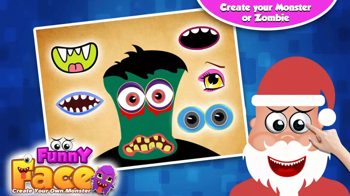 Funny Face Create Your Own Monster Screenshots