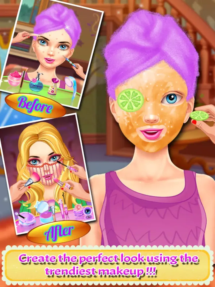 Captures d'écran de Hijab Wedding Salon - Makeover & Makeup Girls Game iPad 