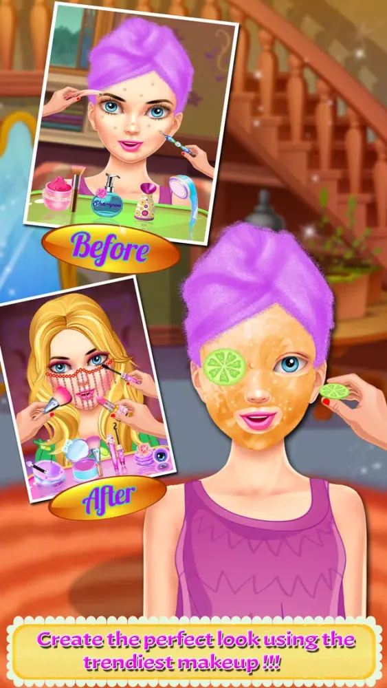 Captures d'écran de Hijab Wedding Salon - Makeover & Makeup Girls Game