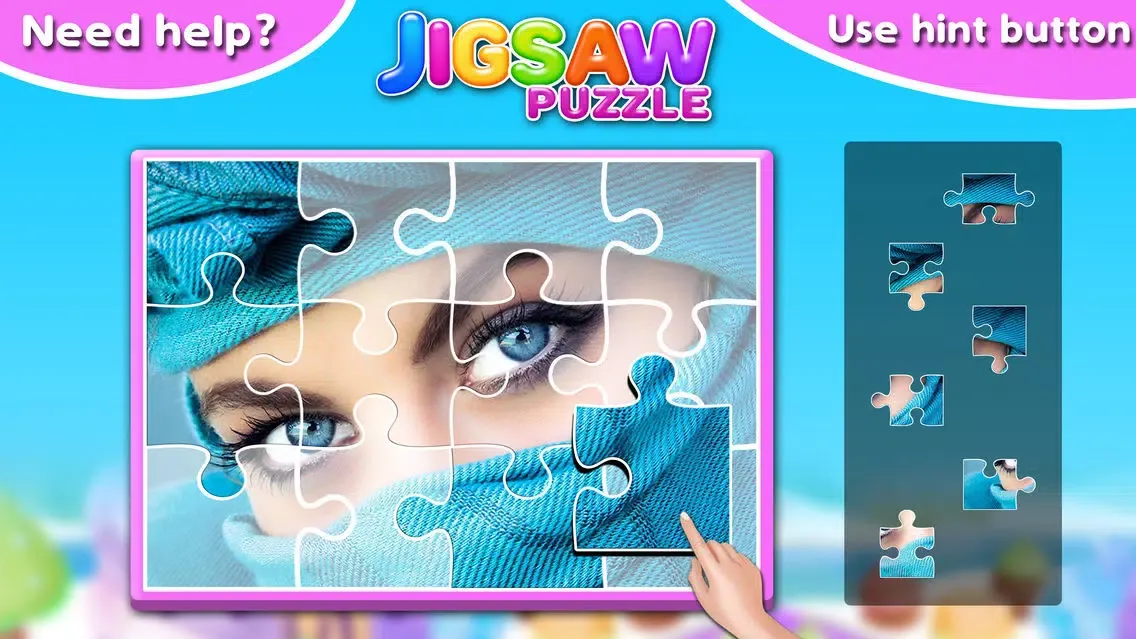 Скриншоты Hijab Girl Jigsaw Puzzle - Turkish Fun Family Game