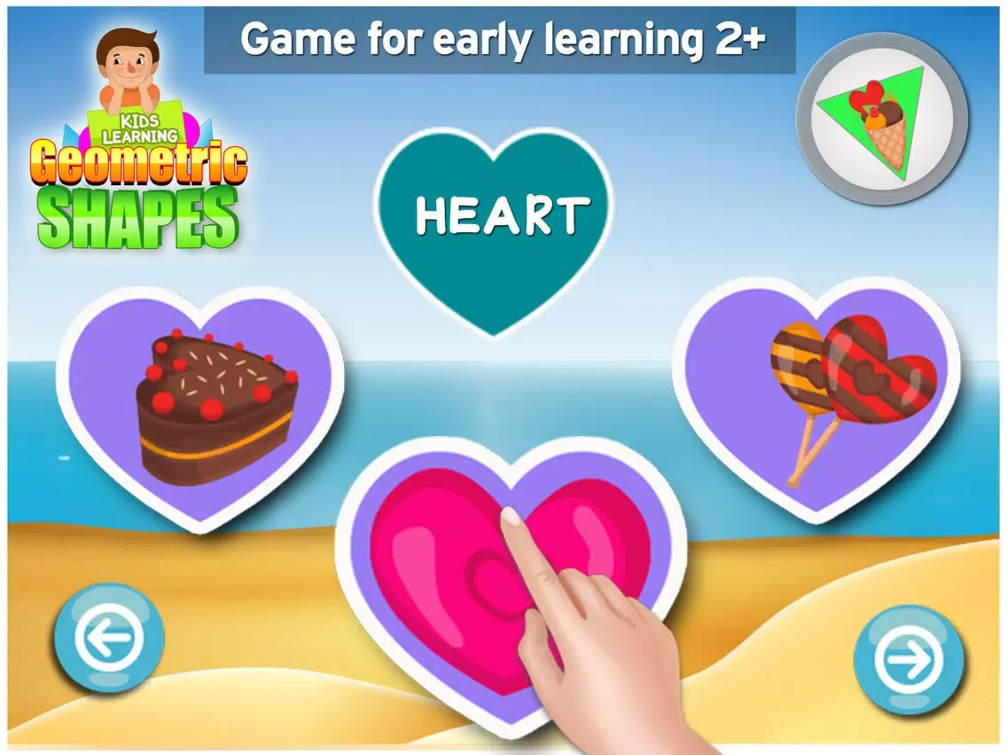 Tangkapan layar Learning Geometric Shapes iPad 