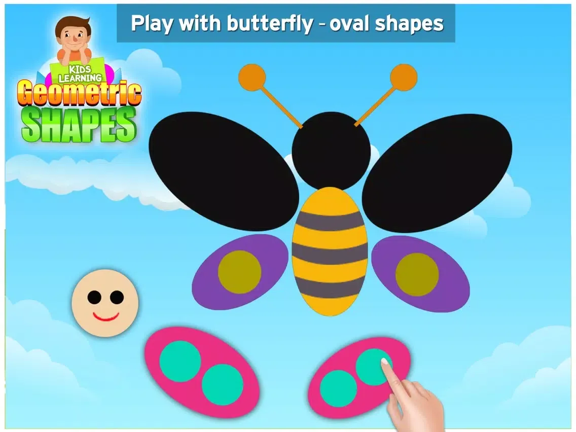 Tangkapan layar Learning Geometric Shapes iPad 