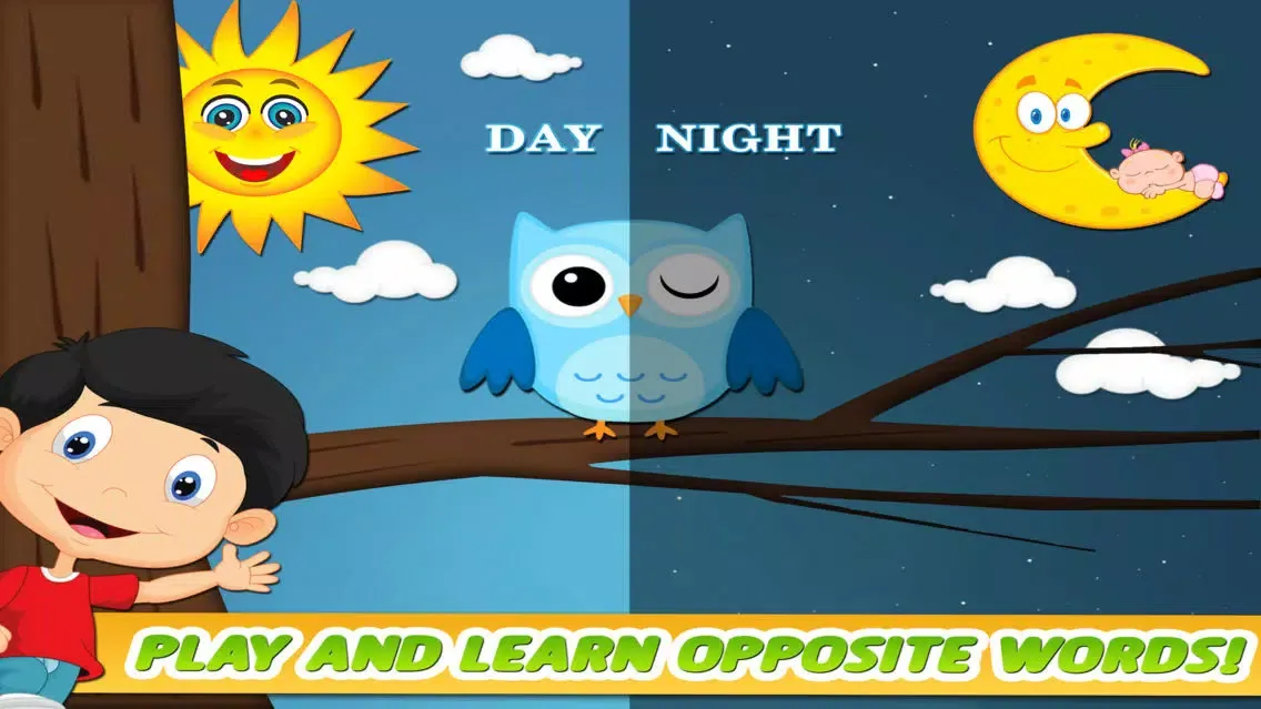Kids Learn Opposite Words应用截图