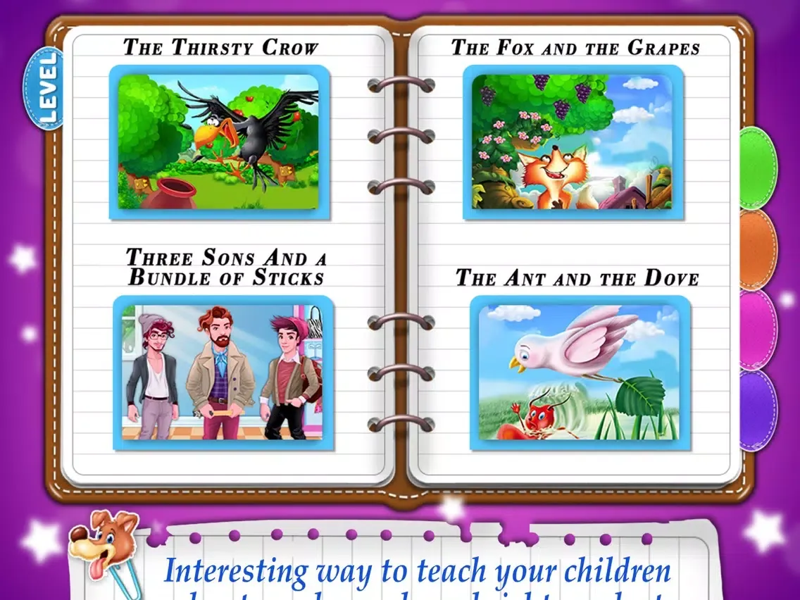 Short Moral Story Book iPad  Ekran Görüntüleri