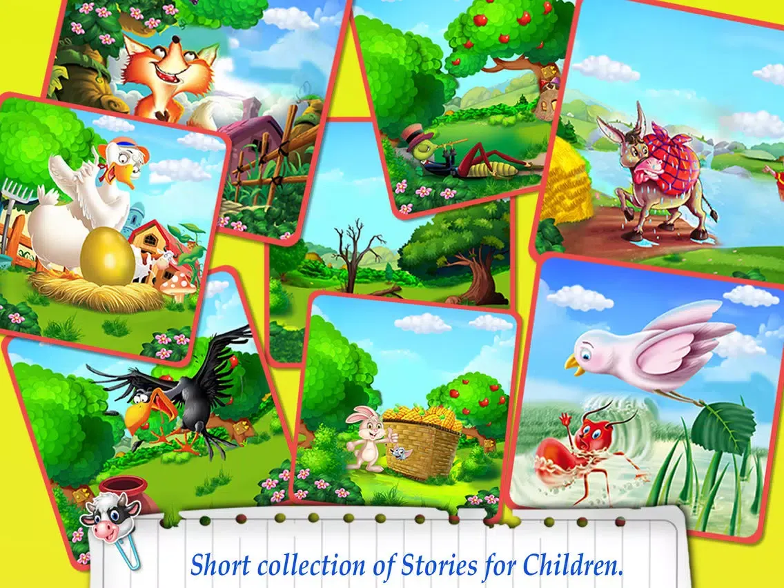 Short Moral Story Book iPad  Ekran Görüntüleri