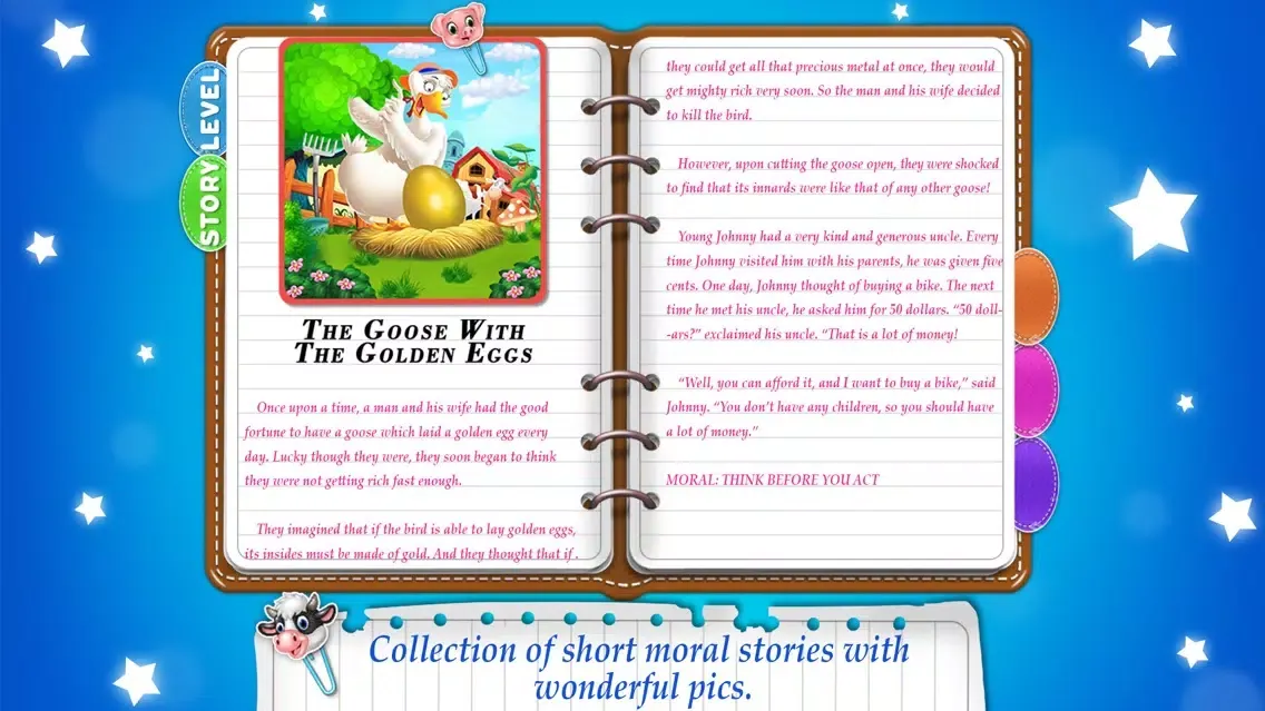 Short Moral Story Book Ekran Görüntüleri