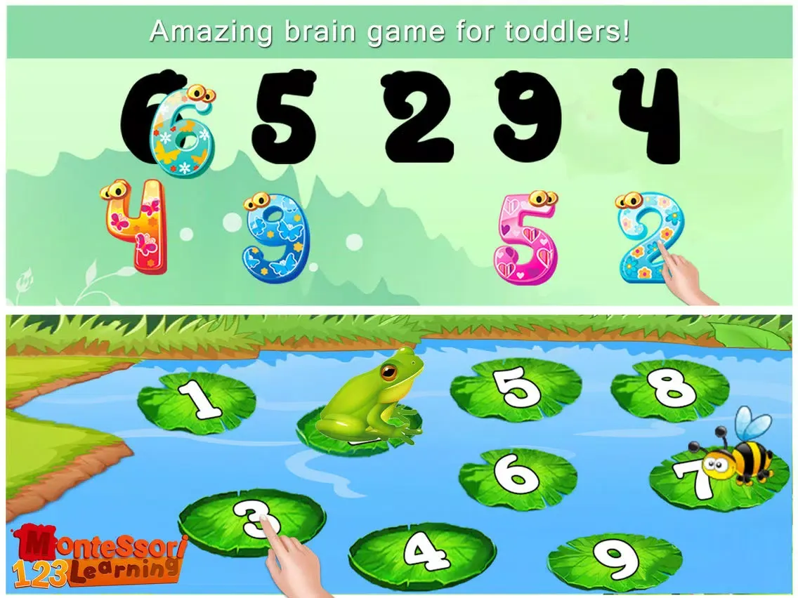 Montessori 123 Learning 10+ Number Games For Kids iPad  스크린샷