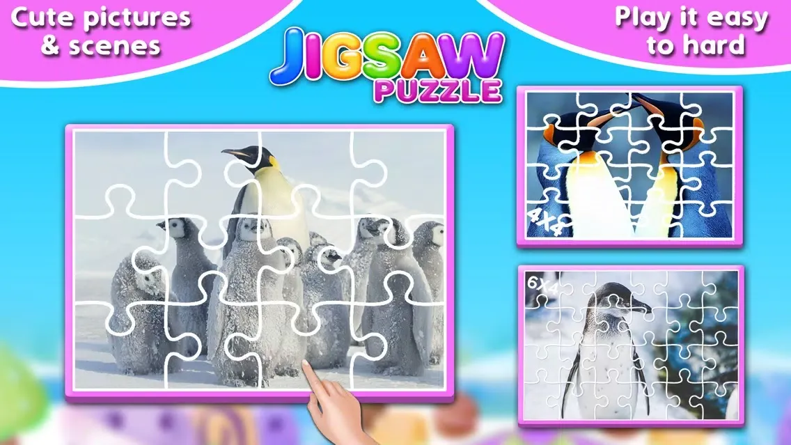 My Penguin Jigsaw Puzzle - Jigsaw Puzzle For Kids應用截圖