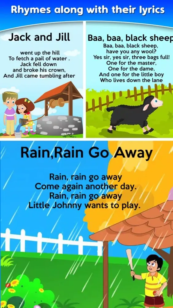 Tangkapan layar Popular Nursery Rhymes For Toddlers & Kids Songs