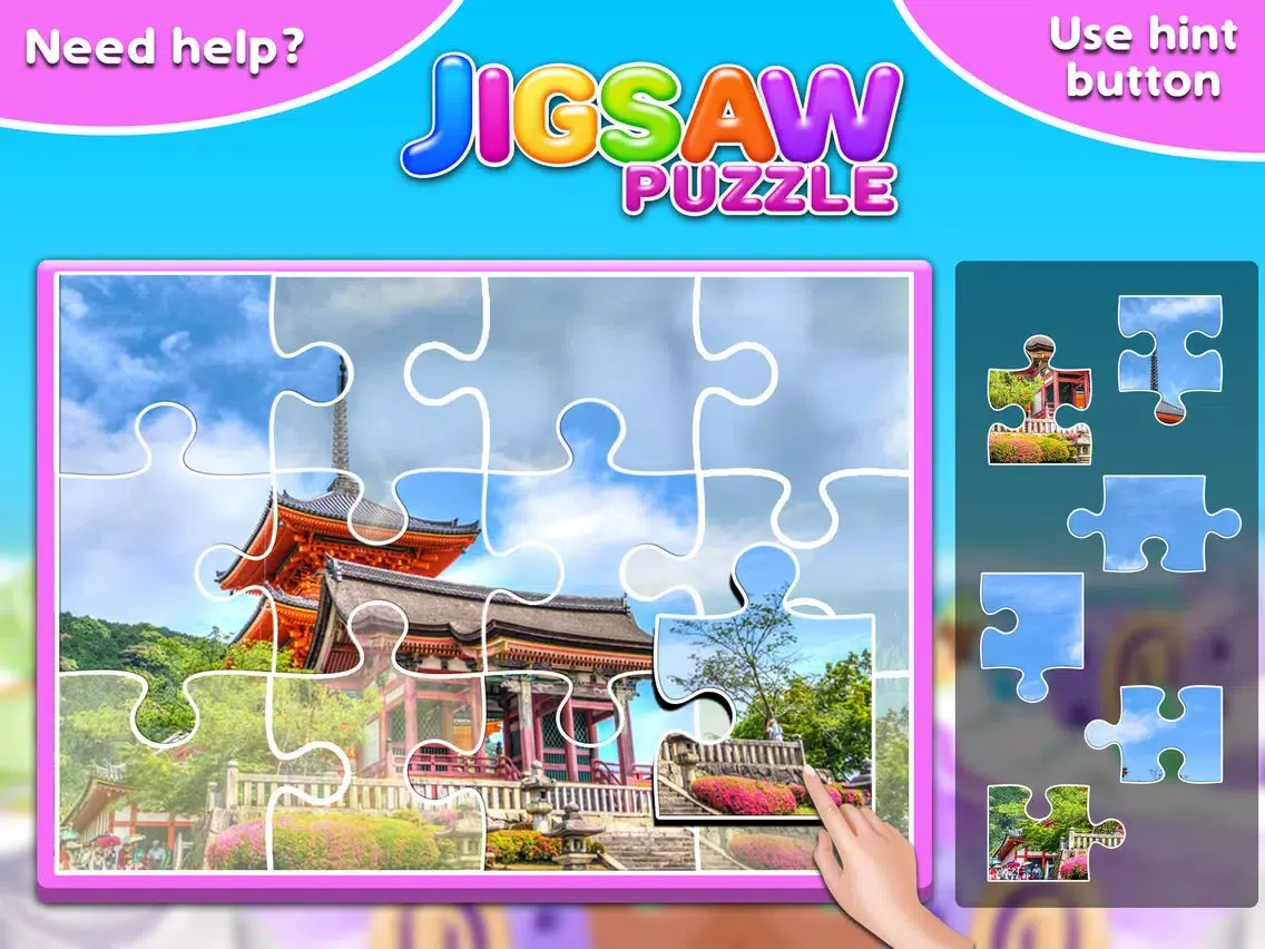 Tangkapan skrin Princess Castle Jigsaw Puzzle - Jiggy Puzzle Pack iPad 