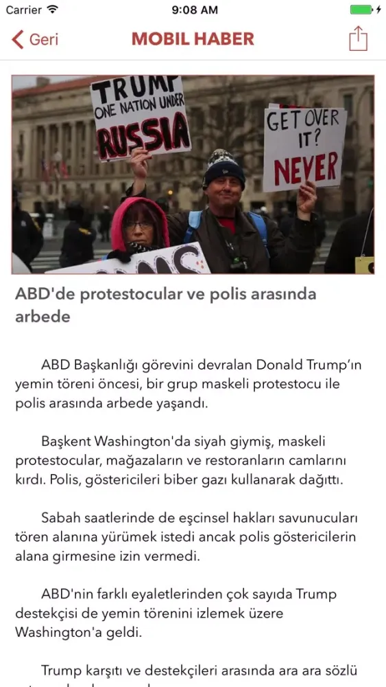 Tangkapan layar Mobil Haber - Reklamsız Haber - RSS Okuyucu