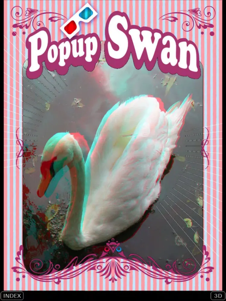 3D Popup Swan iPad  Screenshots
