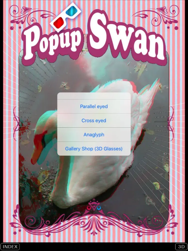 3D Popup Swan iPad  Screenshots