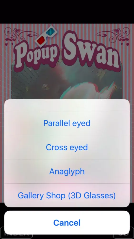 3D Popup Swan Screenshots