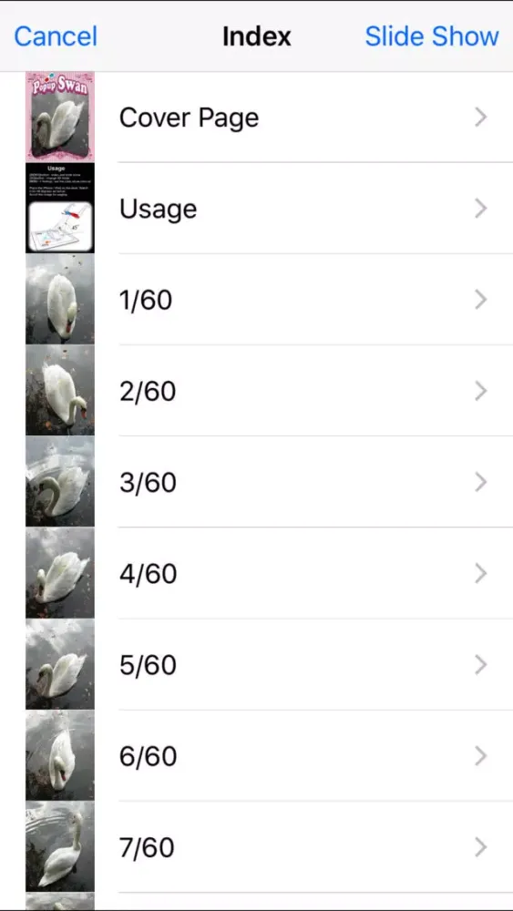 3D Popup Swan Screenshots