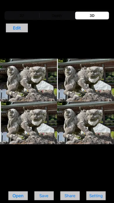 Capturas de pantalla de i3DPortrait