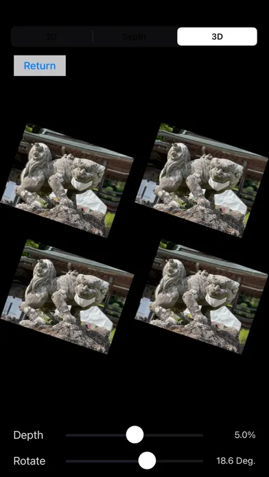 Capturas de pantalla de i3DPortrait