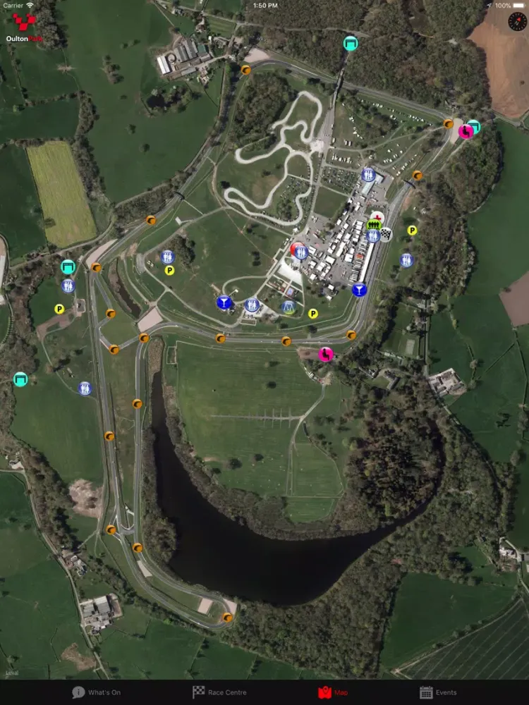 Zrzuty ekranu Oulton Park LIVE! iPad 