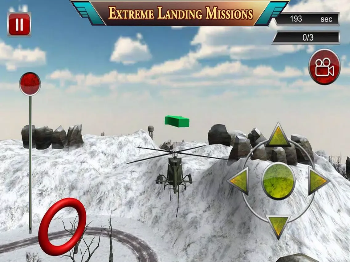 ภาพหน้าจอของ Army Helicopter: Fly Mission 3 iPad 