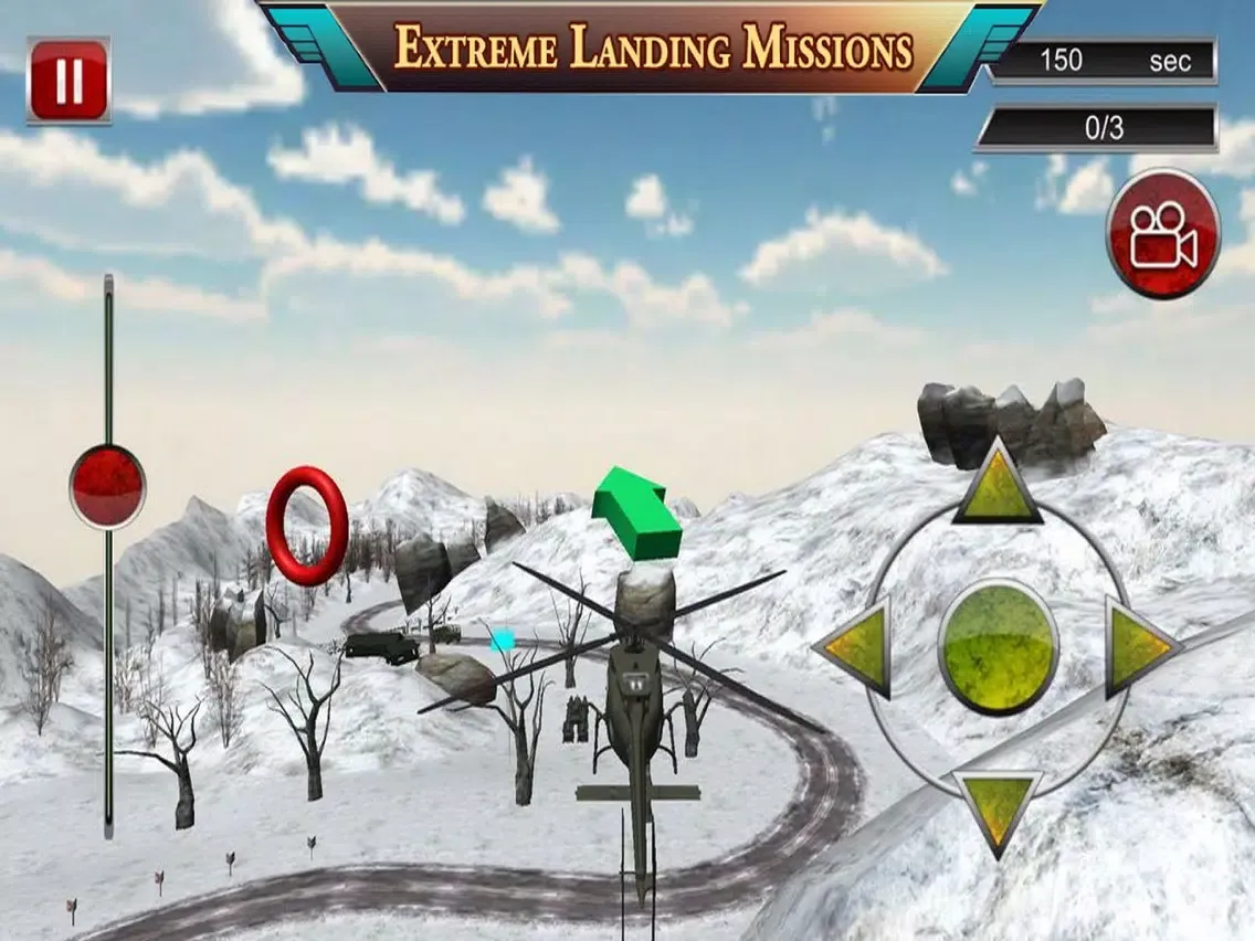 ภาพหน้าจอของ Army Helicopter: Fly Mission 3 iPad 