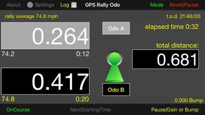 Скриншоты GPS Rally Odometer