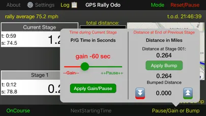 Скриншоты GPS Rally Odometer