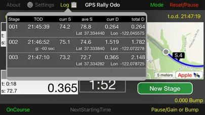 Скриншоты GPS Rally Odometer