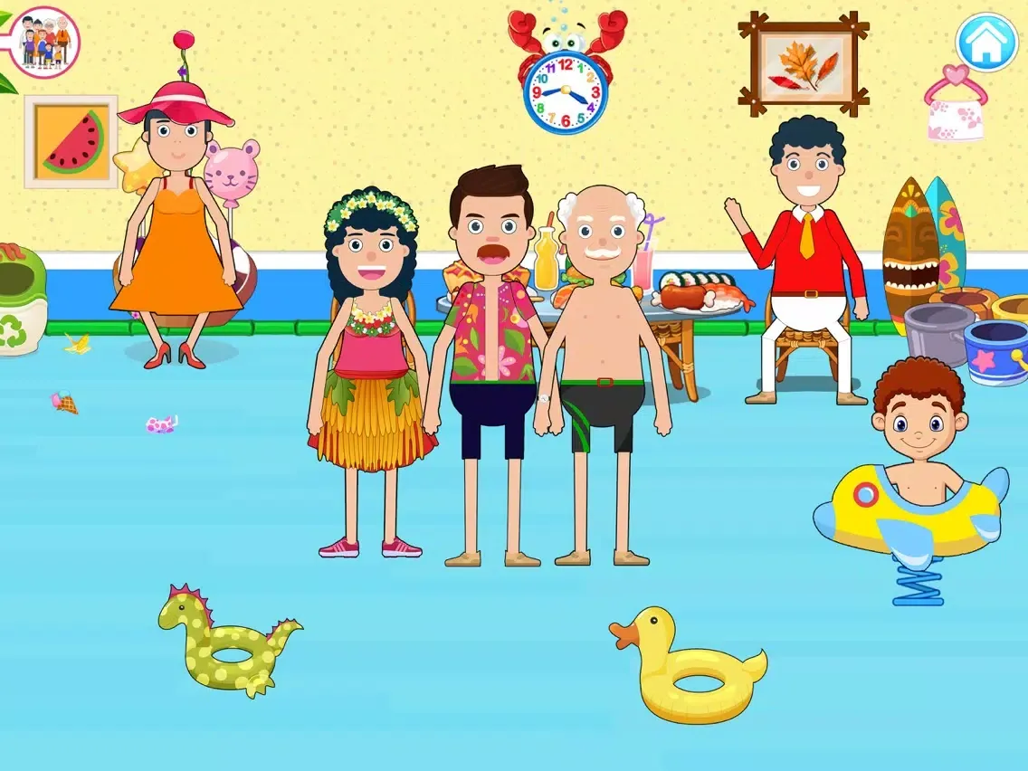 Mini Town: Beach iPad  Screenshots