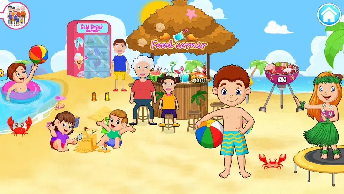 Mini Town: Beach Screenshots