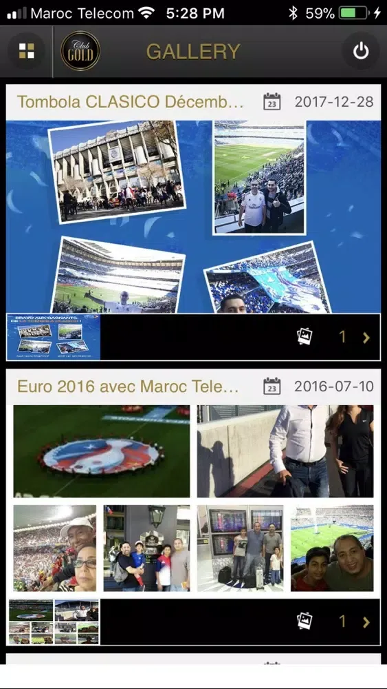 Zrzuty ekranu Club Gold