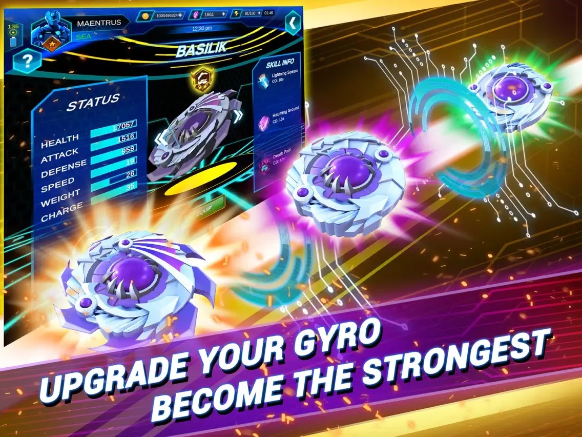 Gyro Buster iPad  Screenshots
