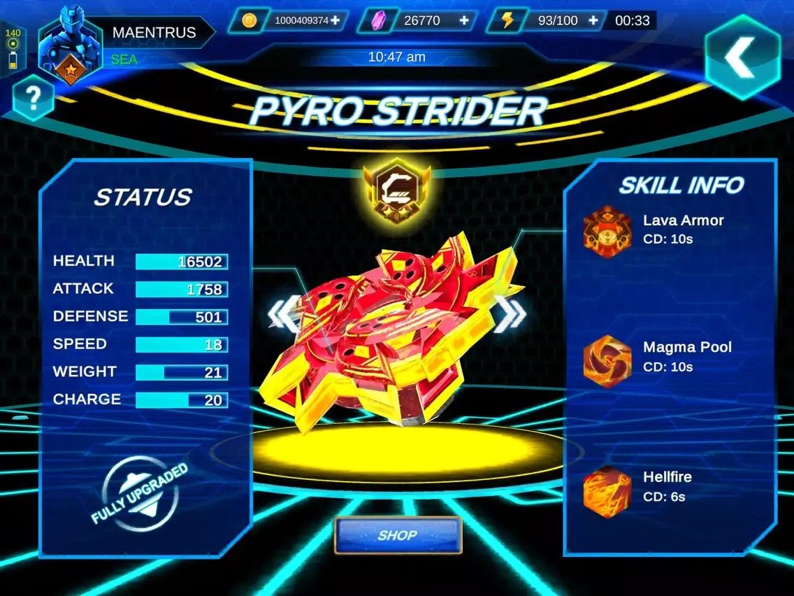 Gyro Buster iPad  Screenshots