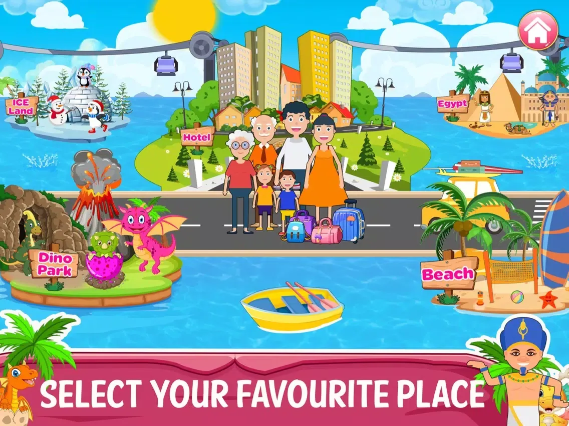 صور Mini Town: Vacation iPad 