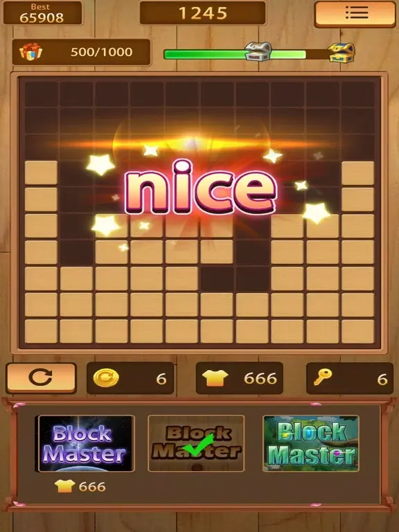 Wood Block Puzzle -Brain Games iPad  スクリーンショット