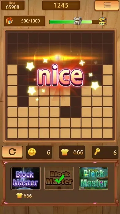 Wood Block Puzzle -Brain Games スクリーンショット