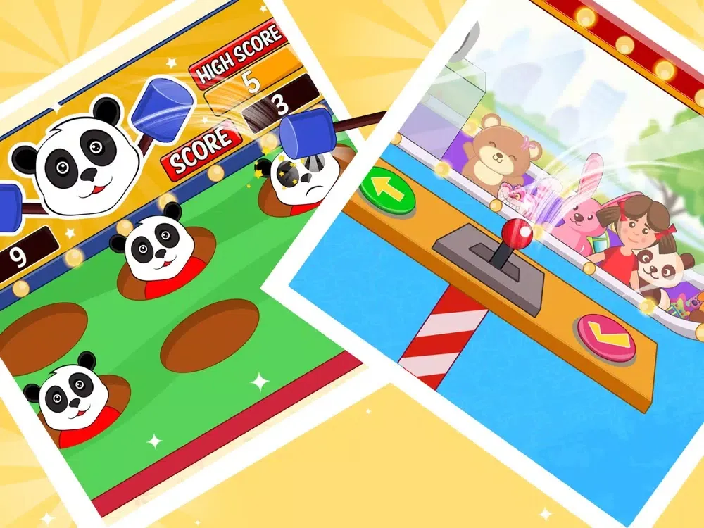 Tangkapan skrin Mini Town: Summer Theme Park iPad 