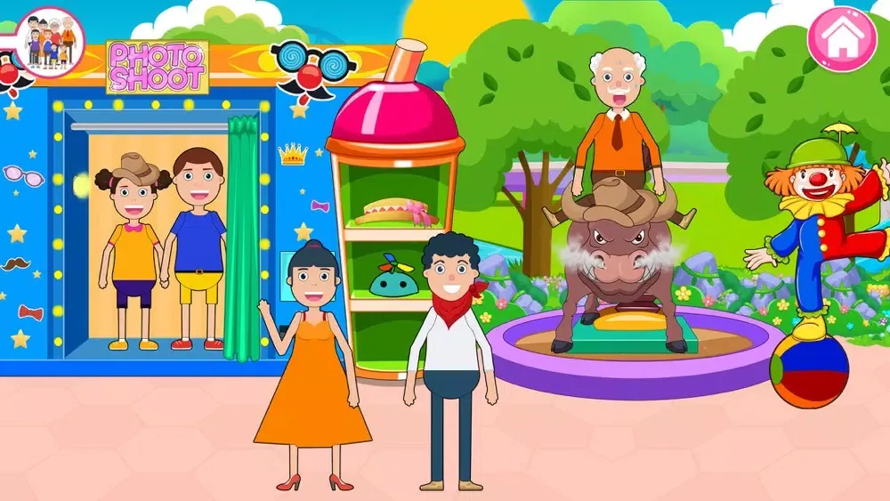Tangkapan skrin Mini Town: Summer Theme Park