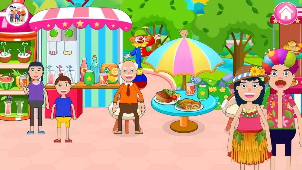 Tangkapan skrin Mini Town: Summer Theme Park