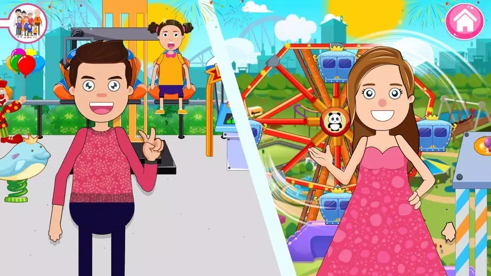 Tangkapan skrin Mini Town: Summer Theme Park