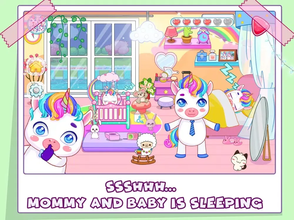 Zrzuty ekranu Mini Town: Unicorn Home iPad 